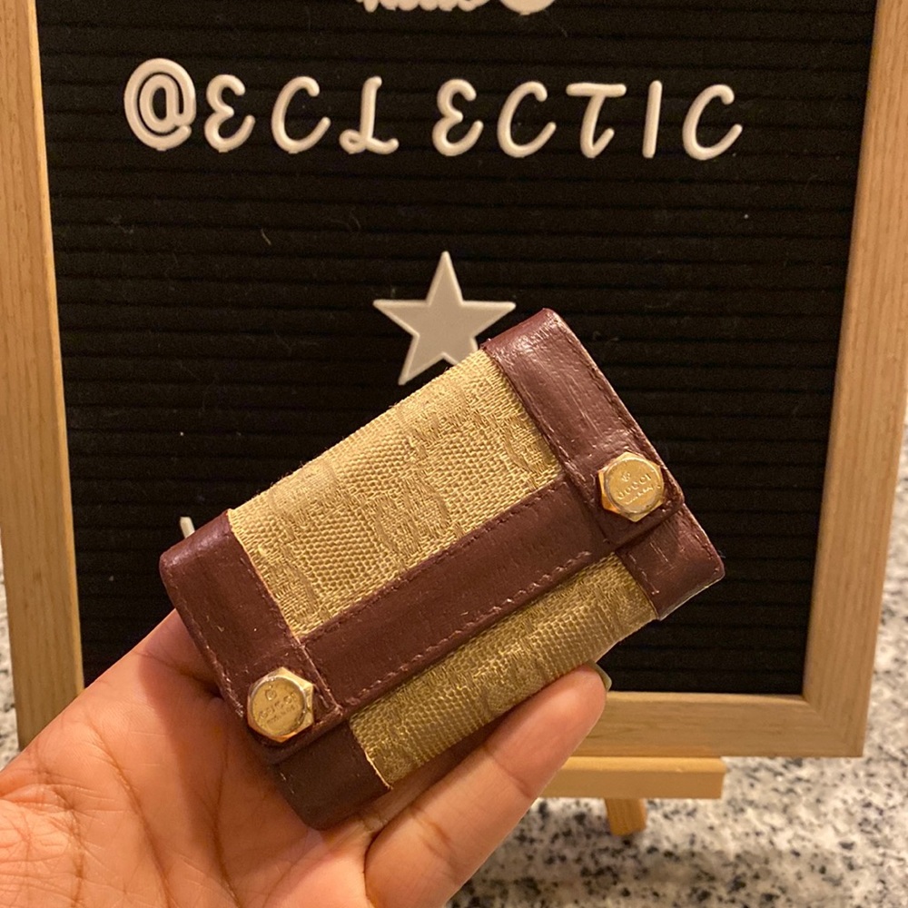 Gucci GG Monogram Canvas Key Holder-Repainted